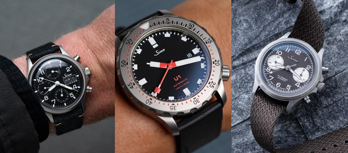 Sinn fans and their handsome watch strap pairings