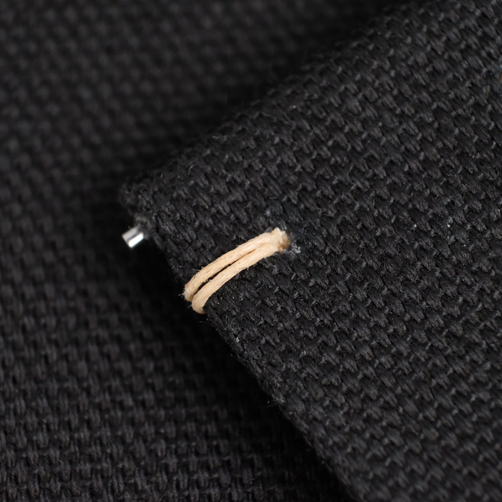 Close-up of cotton material used by RSM to create high-quality, durable watch straps, showcasing texture and craftsmanship.